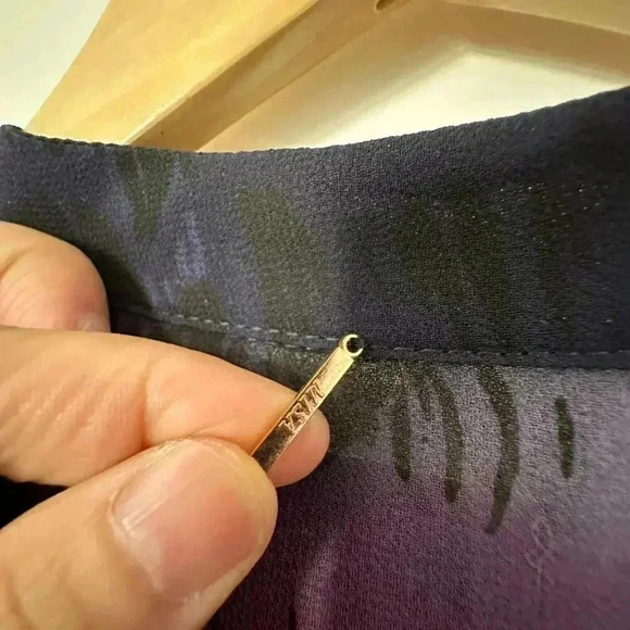 Revolve MISA Alanis  Maxi Dress Ruffled Boho Flowy Feminine Sheer Witchy Women M - Picture 15 of 15